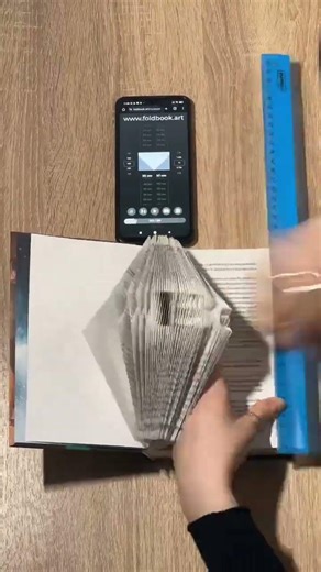 Turn any book into 3D art 📖✨ Try it: www.foldbook.art #FoldBook