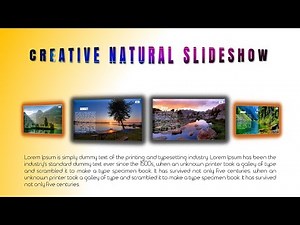 Creative Image Slide Design in PowerPoint with FREE Templates