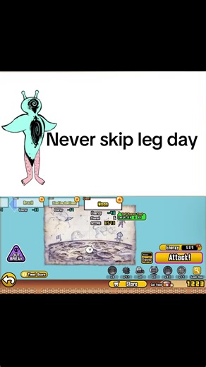 still had my cat god favor so i used it for this masterpiece 😁 #battlecats #battlecatsforever #battlecatsmemes #legday #leg #legs #cats #game