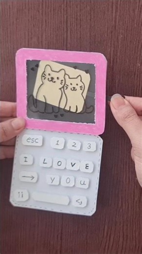 Mini Laptop /Paper Craft #youtube #art #craft #cute #viral