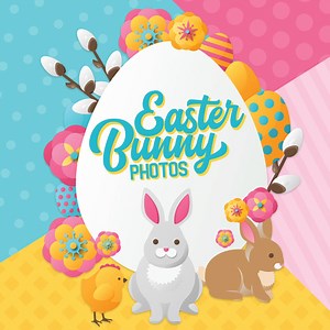 Easter Bunny Arrives At Fair Oaks Mall In Fairfax