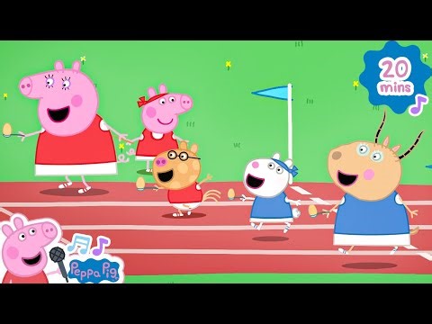 Old MacDonald Had a Farm - Sports Day Version! 🐷🎵 Kids Songs & Nursery Rhymes | Peppa Pig Cartoon