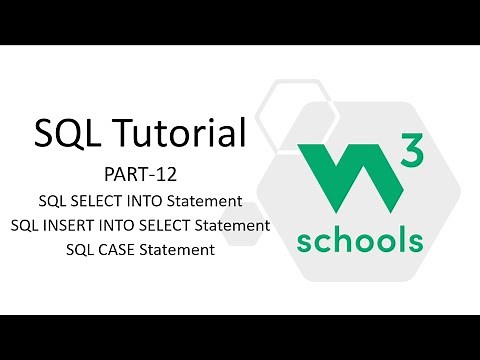 SQL SELECT INTO Explained | INSERT INTO SELECT | CASE Statement in SQL