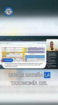 Taxonomia de Bloom en los concursos
