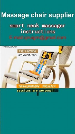 smart neck massager instructions