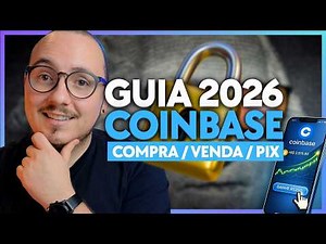 🟢 - COINBASE FOR BEGINNERS: How to Buy, Sell, and Withdraw via PIX (Complete Tutorial)