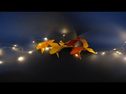 DIY Origami Goldfish 🐟 - How to make an Origami Goldfish 🐟