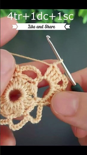 🌸 Simple Join-as-You-Go Crochet Flower Mesh | Quick Beginner Tutorial