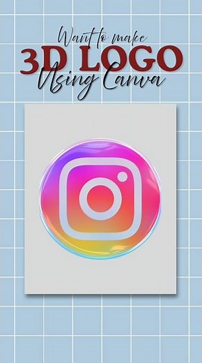 From flat to fab! Create 3D logos in Canva like a pro 🌀 #learnlogodesign #canva #canvatutorial #new