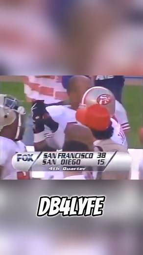 DEION Sanders pick 6 vs Chargers during the 1994 regular season. #defensiveback #CoachPrime #touchdown #NFL #49ersfaithful #49ers #sanfrancisco #bayarea #1990s #goat #legend #bestever #db4lyfe #cornerback #HallOfFame | DB4Lyfe