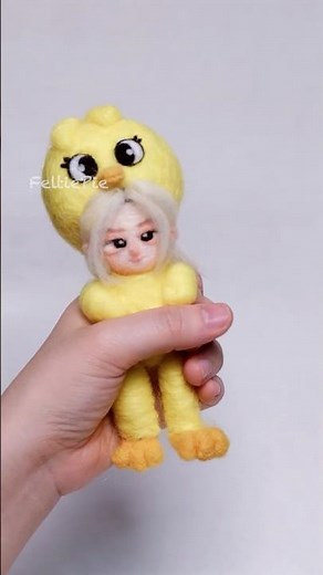 Making BbokAri Felix DIY Plush Doll🐣 #skz