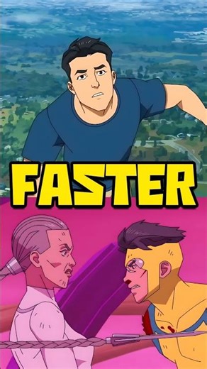 Why Viltrumites Might Outrun Earth’s Fastest Heroes #invincible #comics #shorts