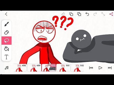 FlpaClip – KJ stickman fight animation / part 3