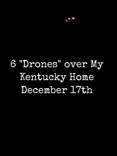 Drones and UFOs Over Kentucky: A Surreal Sighting