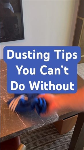 If dust keeps coming back… here’s 10 simple dusting hacks that actually work (See description)