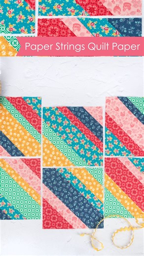 Kimberly Jolly & the FQS team on Instagram: "Love string quilts? You’ll love this! 💕⁠ ⁠ Lori Holt's 10" Paper Strings Quilt Paper (@beelori1) makes it easy to turn 10" squares into perfectly sized 7" finished string blocks. Scrap-friendly, accurate, and so fun to sew! ✂️🧵⁠ ⁠ 👉 Shop now at Fat Quarter Shop - link in bio!⁠ ⁠ #fatquartershop #loriholt #stringquilts #scrapquilt"