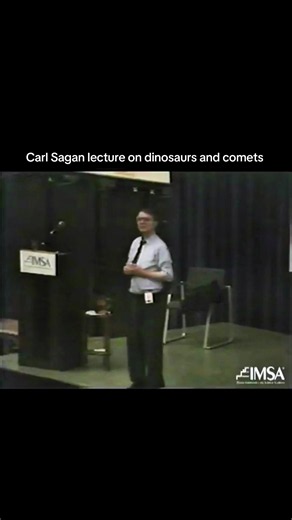 Carl Sagan Lectures on Dinosaurs & Comets (1991)