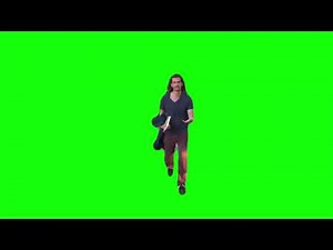Andrew Garfield running after Paparazzi in Venice Beach (Green Screen HD)