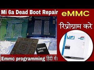 Mi Redmi 6a Emmc Programming [ Redmi 6a emmc] Dead Boot Repair, Ufi box tutorial