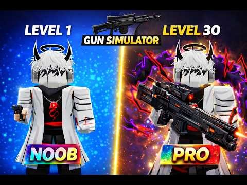 From Noob to Pro: Roblox Gun Simulator LEVEL 30 Challenge! #txcdevilgaming