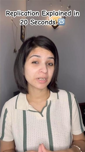 Replication Explained in 20 Seconds 🔁 | Database Concept Made Simple