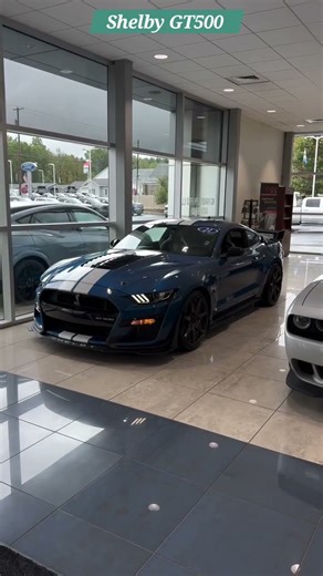 Explore the formidable Shelby GT500, a vehicle of notable performance. #cars #shorts #viral #shelby