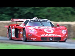 Maserati MC12 GT1 6.0 N/A V12 Engine Sounds Dominating the Track at Goodwood Festival of Speed 2024