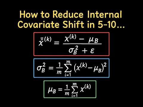 How to Reduce Internal Covariate Shift in 5-10 Layer CNNs Using Batch Normalization During Backpr...