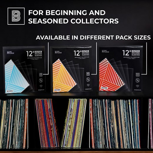 Vinyl Outer Sleeves | High-Quality Products | Big Fudge