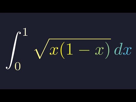This Integral Needs ZERO Calculus.