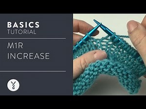 M1R Knit Increase Tutorial