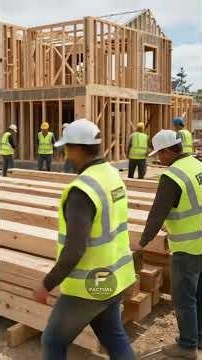 Why Are So Many American Houses Built With Wood? 🇺🇸 #factual #americanfacts #amazingfacts #facts