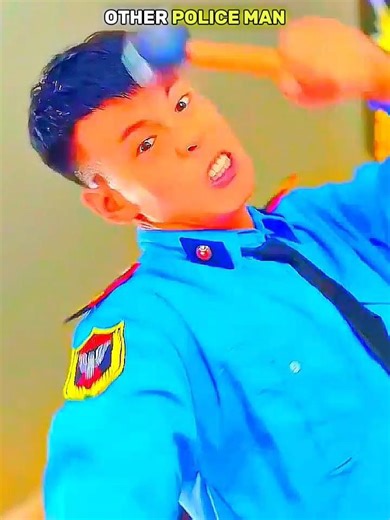 Normal policeman vs this last criminal #shorts #criminal