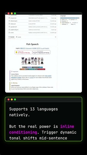 Fish Speech 1.5: The Open Source AI Voice Revolution #shorts