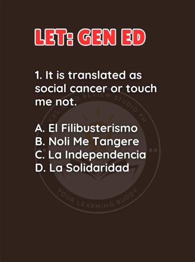 General Education Review for LET Exam Success