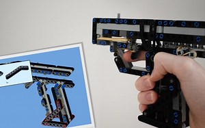 [Youtube转载] LEGO Gun V5 Instructions   Tutorial [Working]