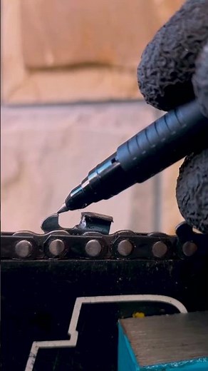 How to Sharpen a Chainsaw Chain Correctly – Remove Depth Gauges for Better Cutting!