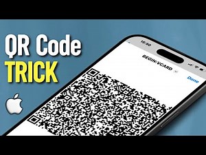 iPhone Trick: Create QR Code for Any Contact in Seconds!