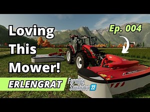 NEW Mower, Loading Wagon & Tractor - Erlengrat EP 004 - Farming Simulator 22 - PS5