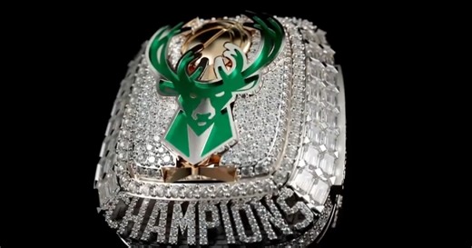 See the Milwaukee Bucks 2021 NBA Championship rings