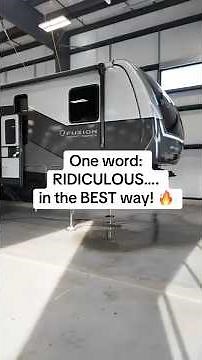 The sales price on this RV is RIDICULOUS! You have to see the 2026 Keystone Fuzion 418!
