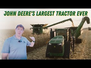 John Deere's 9RX 830 — Complete Walkthrough of JD's LARGEST Tractor Ever