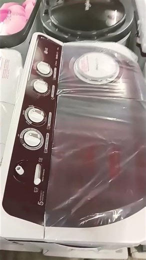 LG 8.0 kg semi automatic washing machine #song #happynewyear