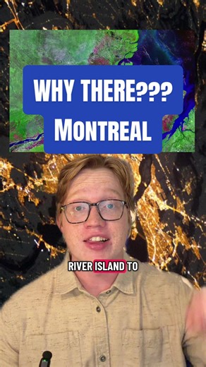 Pardon my french lol *There are lots of natural obstacles on the Great Lakes (Niagara Falls ofc), the Lachine Rapids are just the first when headed upstream. #montreal #quebec #canada #canada_life🇨🇦 #geography