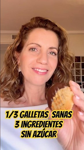 ¡💥Galletas sin azúcar,sin 🥚ni harinas en airfryer #recetas #sinazucar #singluten