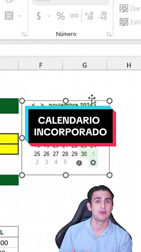 Incorpora un Calendario Personalizado a tus Hojas de Excel | Tips y Trucos