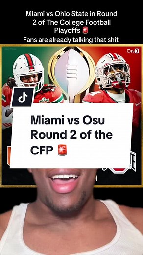 Miami vs Ohio State: College Football Playoffs Round 2