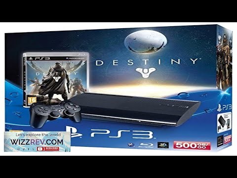 Sony PS3 500GB + DualShock 3 + Destiny (Renewed)