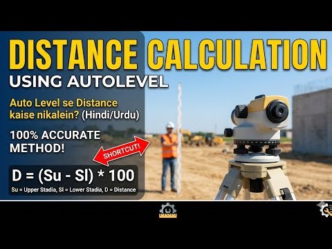 Distance Calculation By Autolevel