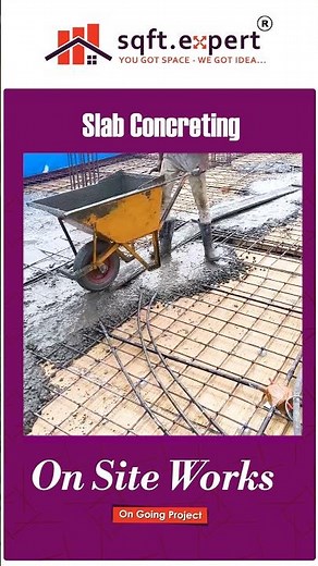 Column Concrete Pouring Process |sqft.expert